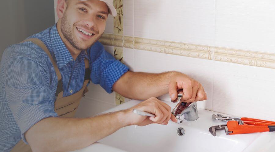 Faucet cartridge replacement in Winfield, KS